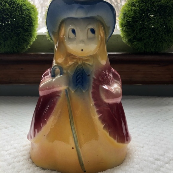 Shawnee USA pottery jug lil bo peep vintage 1940 - Picture 2 of 8